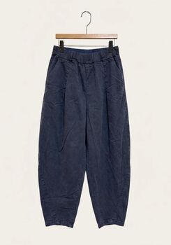 Pantalon ballon grande taille marine