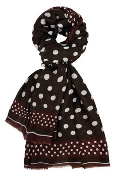 Foulard à pois choco