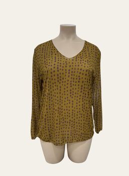Sous pull Pois large olive