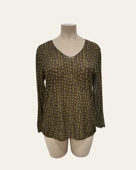 Sous pull Pois large choco