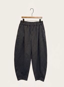Pantalon ballon grande taille choco