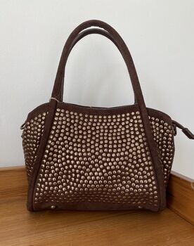 Sac Clouté choco