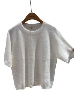 Pull Lou blanc