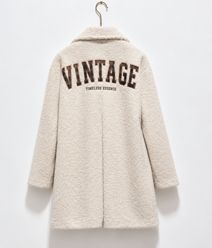 Manteau Vintage écru