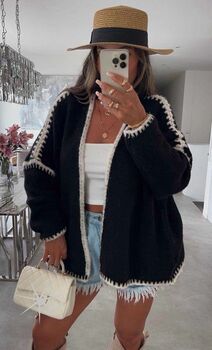 Gilet Angela noir