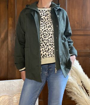Veste Paola kaki