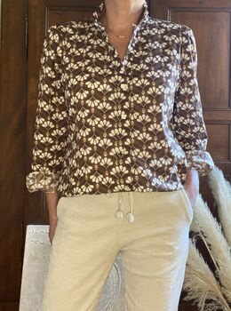 Chemise Luna choco