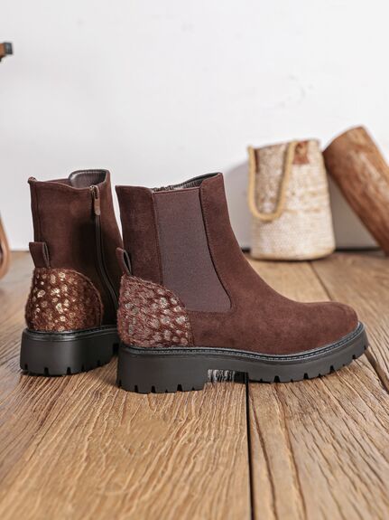 Bottines Inaya choco
