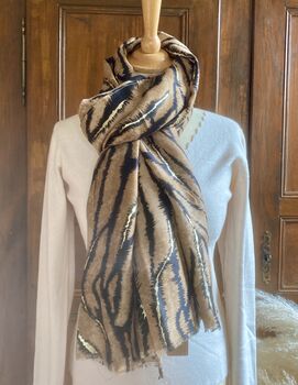 Foulard Adèle camel
