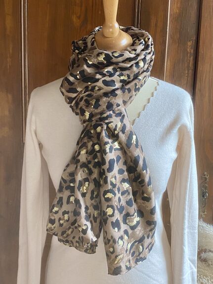 Foulard Léopard