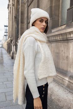 Écharpe Carla écru