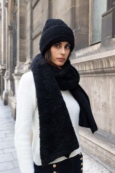 Écharpe Carla noir