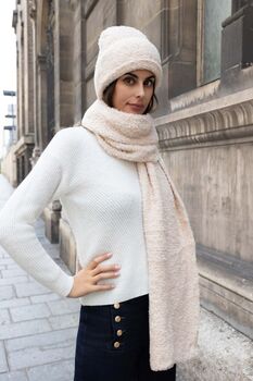 Écharpe Carla beige