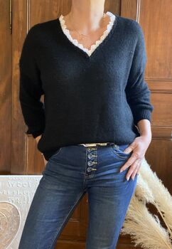 Pull Amélia noir