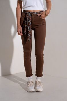 Pantalon Mary choco