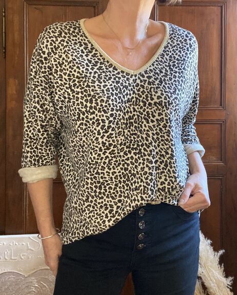 Haut Camille beige