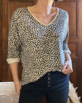 Haut Camille beige