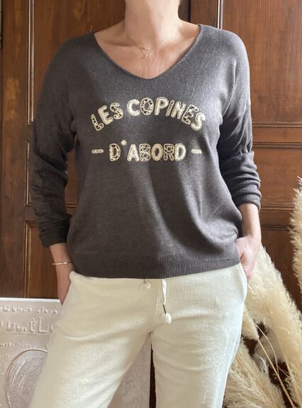 Pull Les copines choco