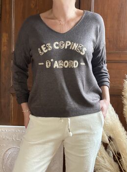 Pull Les copines choco