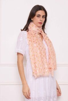 Foulard Adèle rouge