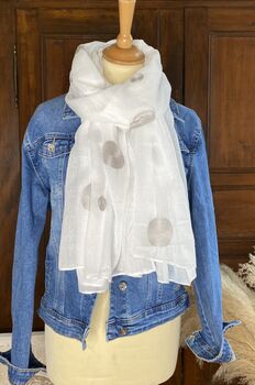 Foulard Mila gris