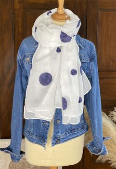 Foulard Mila marine
