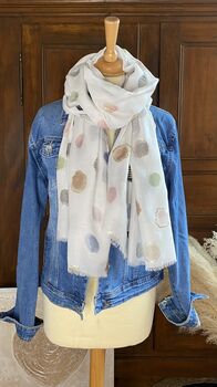 Foulard Sofia gris