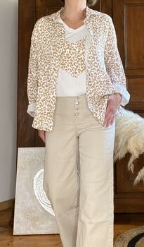 Chemise Valentine camel