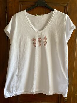 Tee-shirt poissons roses