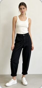Pantalon ballon noir