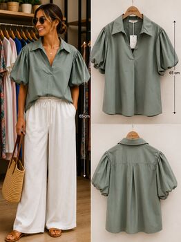 Blouse Petra kaki
