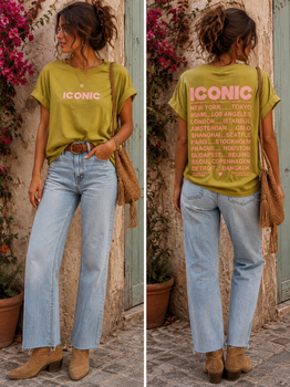 Tee-shirt Iconic olive
