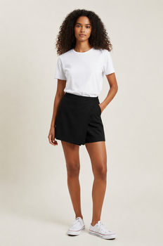 Jupe short noire