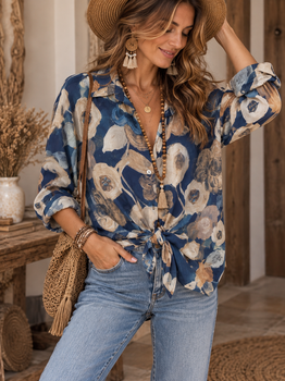 Chemise Lola bleue