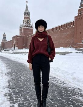 Pull Mya bordeaux