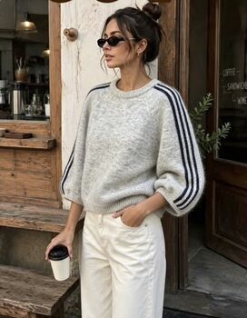 Pull  Lyna gris