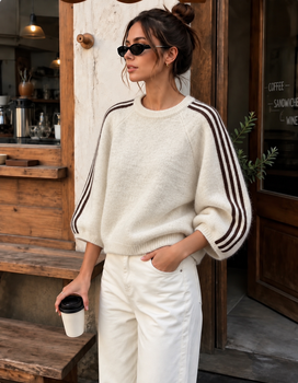 Pull  Lyna écru