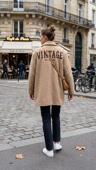 Manteau Vintage beige
