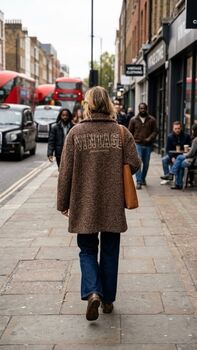 Manteau Vintage écru
