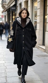 Manteau Memories noir