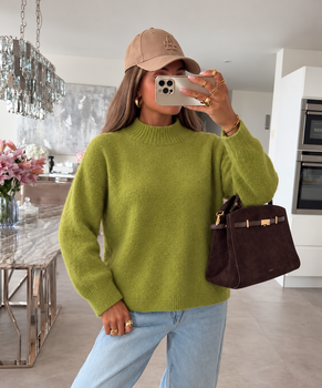 Pull Leonie vert