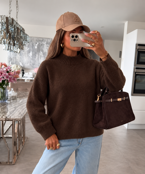 Pull Leonie choco
