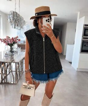 Gilet Julia noir