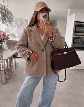 Veste Romy marron