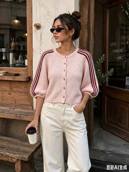 Gilet Lyna rose