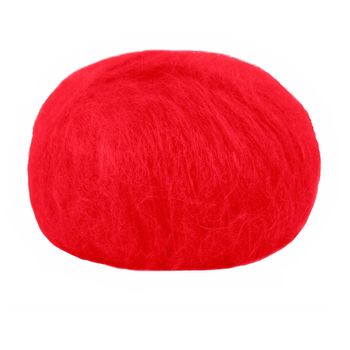 WOOL MOHAIR 6024 -  Red Ruby