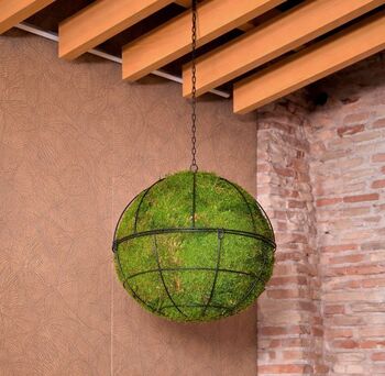 Boule de mousse flat suspendue