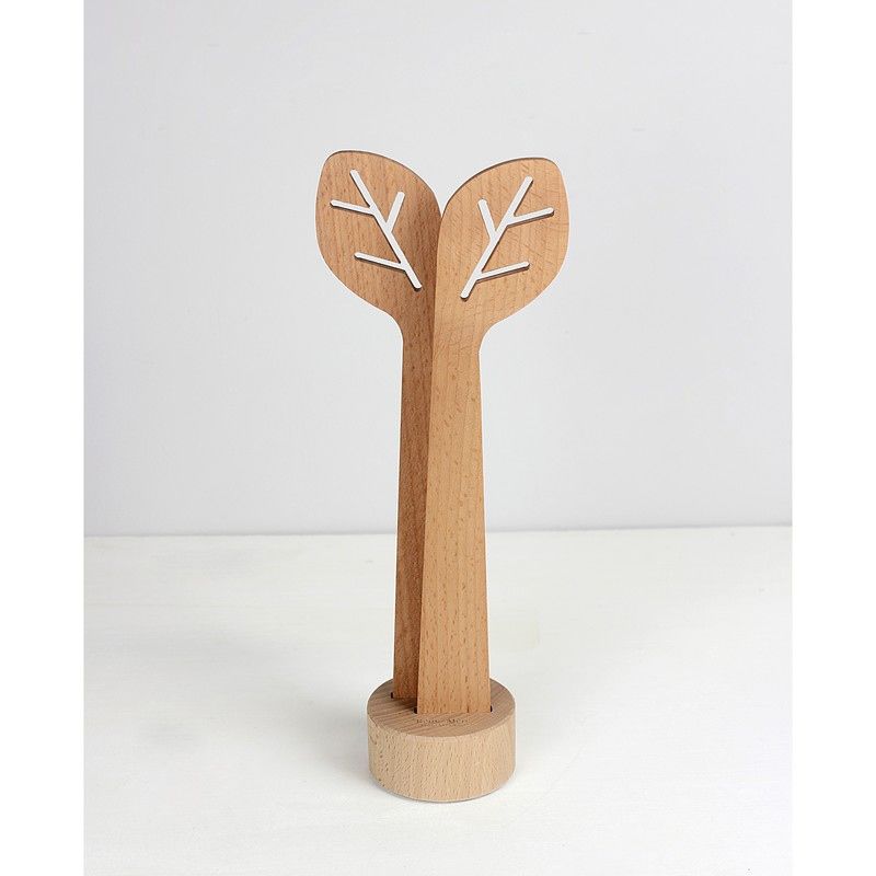 Couverts à salade "Du bout des feuilles"