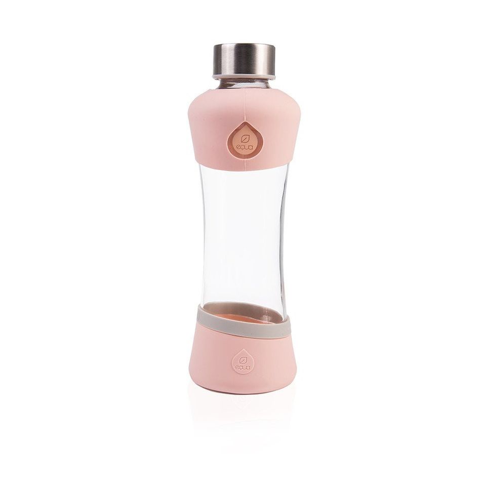 Bouteille en verre active peach