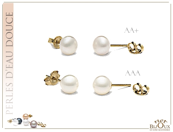Boucles d'Oreilles BOOD101 AAA Or 14k